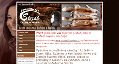 Desktop Screenshot of kozesinyslezak.cz